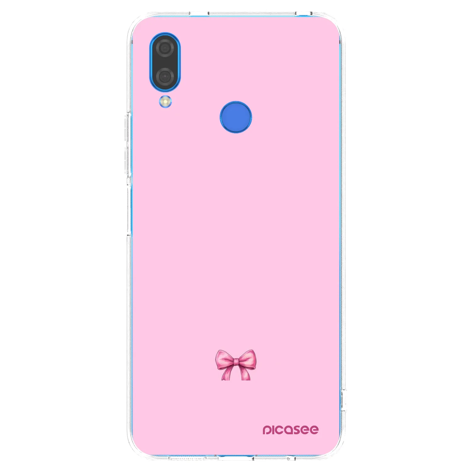 Picasee silikonový průhledný obal pro Huawei Nova 3i - Blush bow