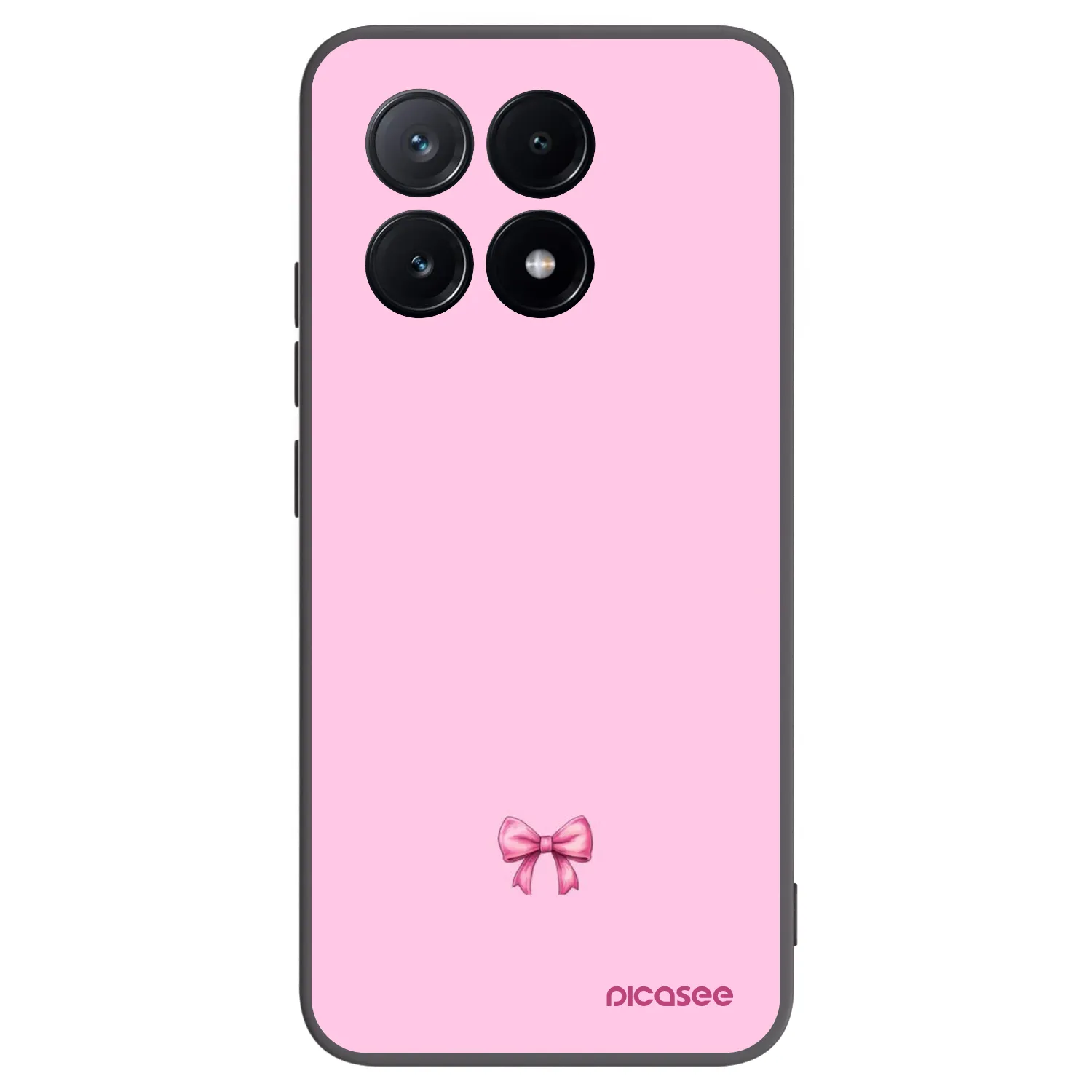 Picasee silikonový černý obal pro Xiaomi Poco X6 Pro - Blush bow