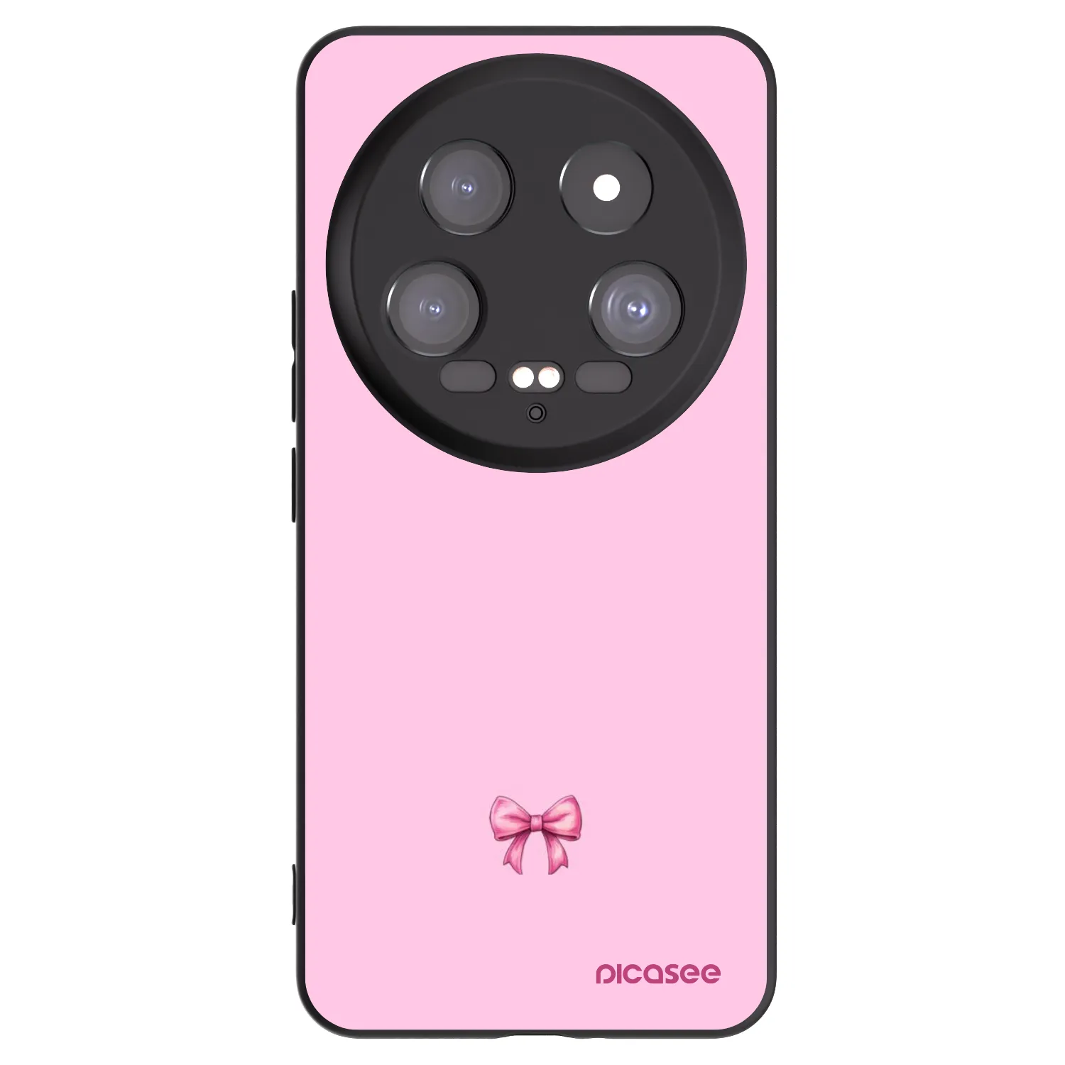 Picasee silikonový černý obal pro Xiaomi 14 Ultra - Blush bow