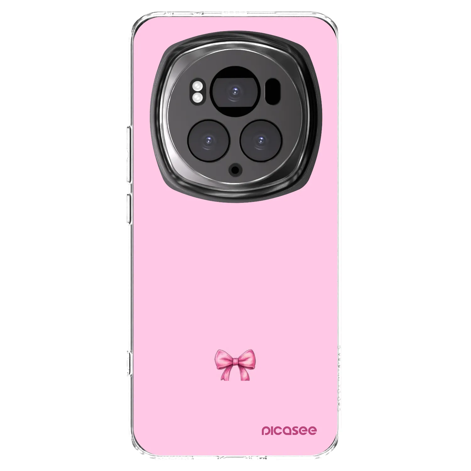 Picasee silikonový průhledný obal pro Honor Magic6 Pro - Blush bow