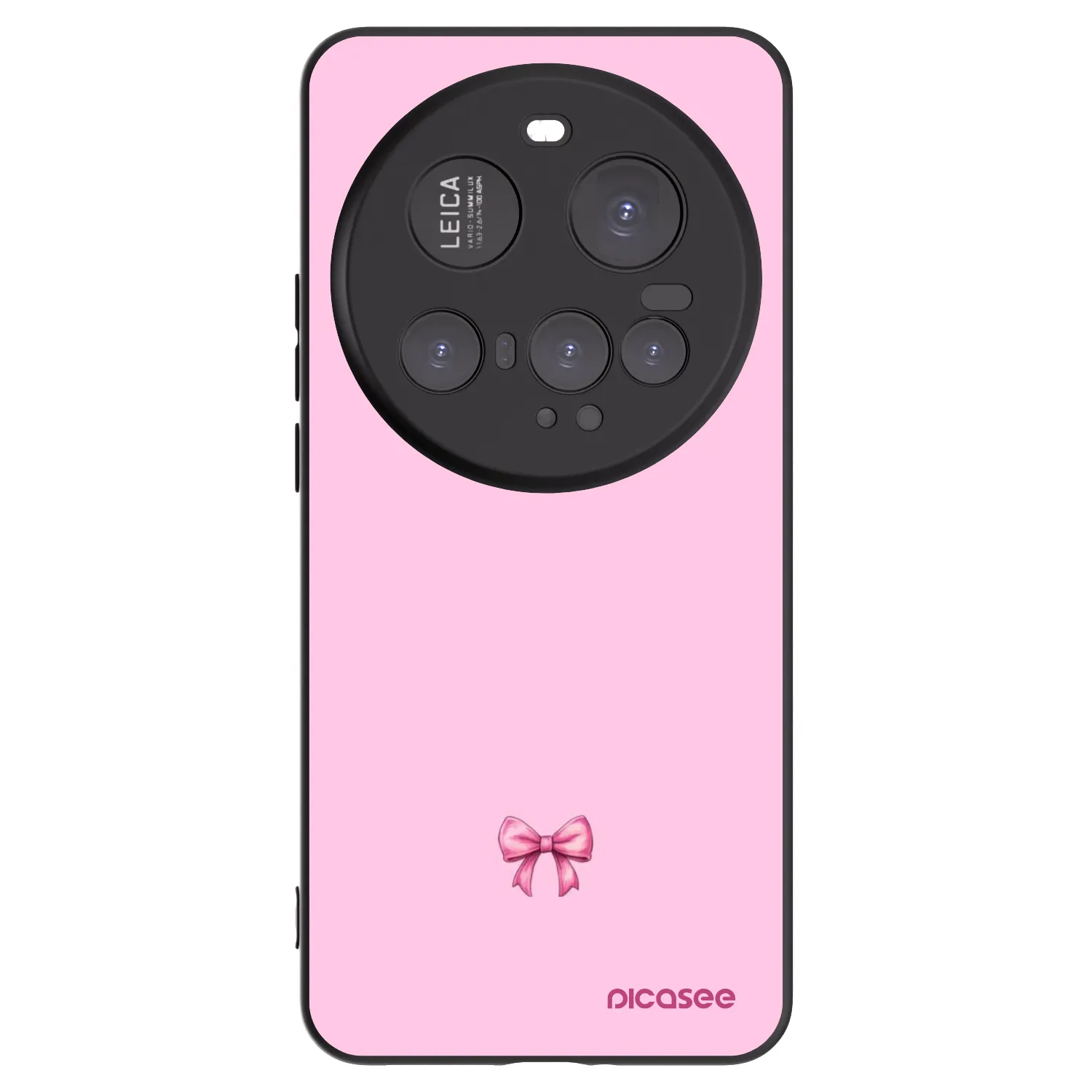Picasee silikonový černý obal pro Xiaomi 15 Ultra - Blush bow