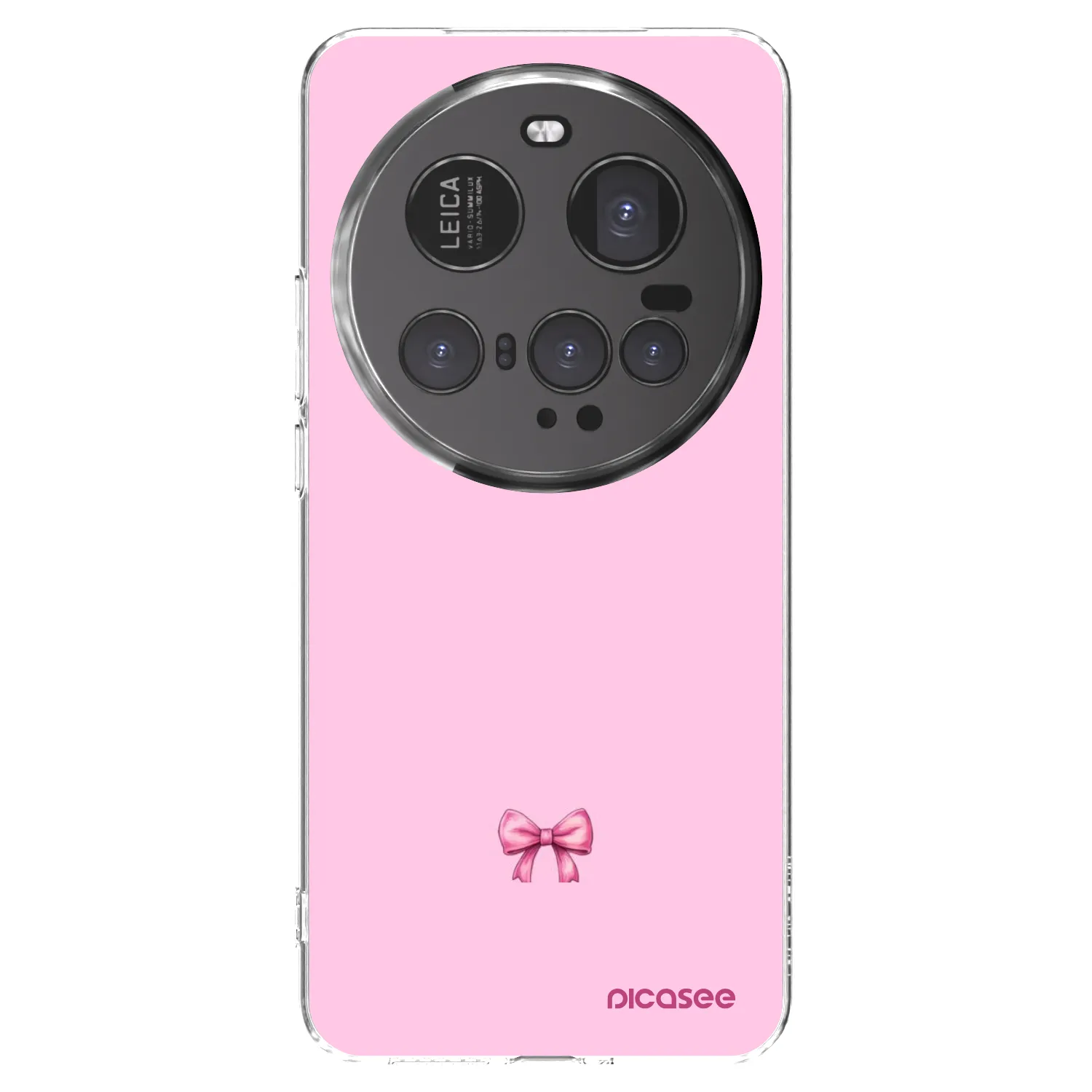 Picasee silikonový průhledný obal pro Xiaomi 15 Ultra - Blush bow