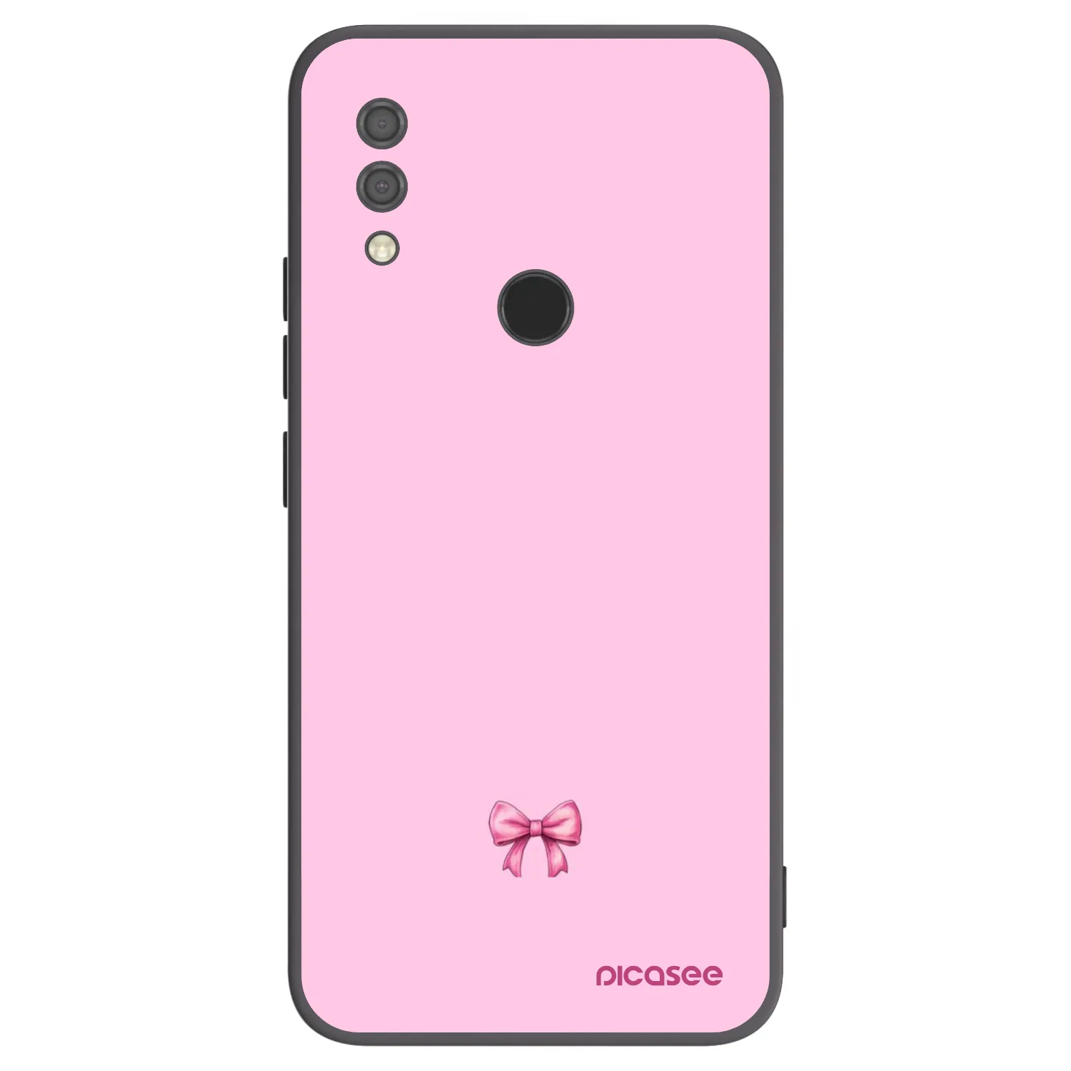 Picasee silikonový černý obal pro Xiaomi Redmi 7 - Blush bow