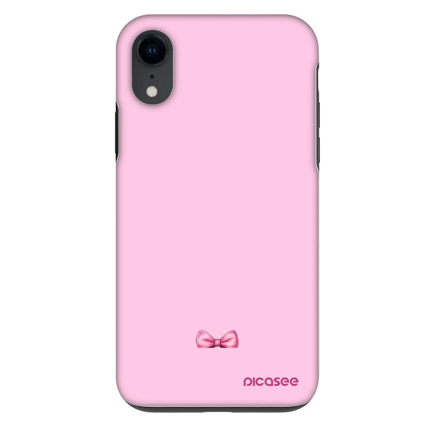 Picasee Fashion Case pro Apple iPhone XR - Blush bow