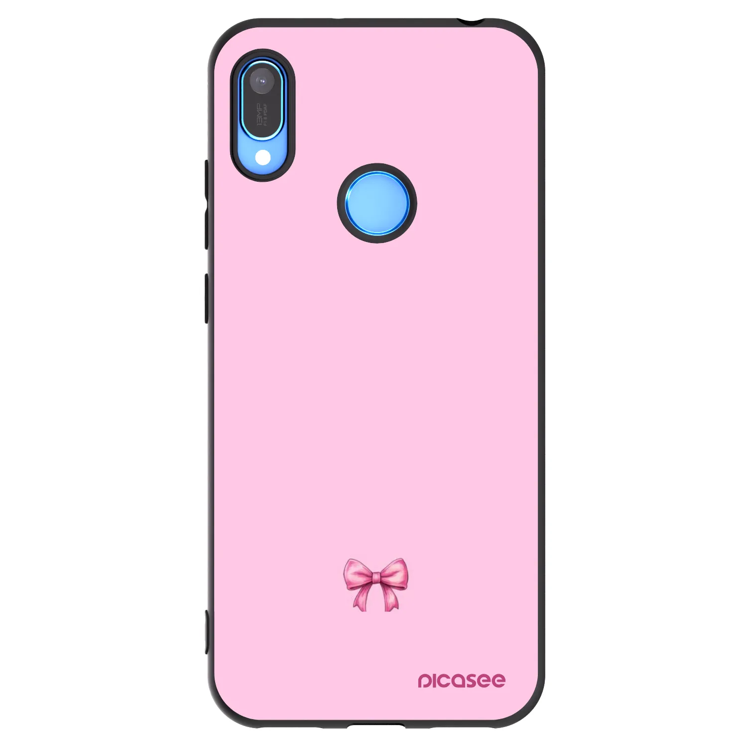 Picasee silikonový černý obal pro Huawei Y6 2019 - Blush bow