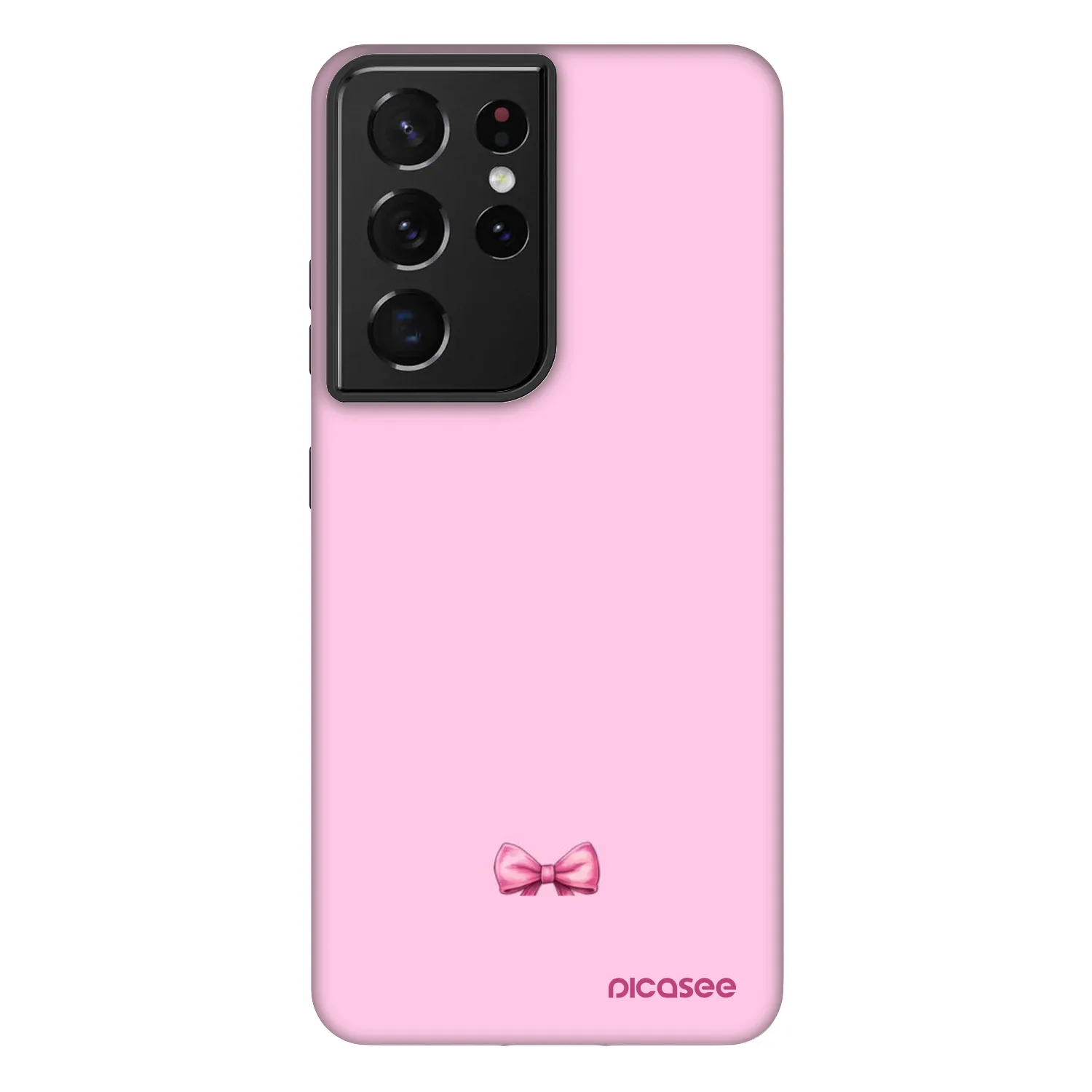 Picasee Fashion Case pro Samsung Galaxy S21 Ultra 5G G998B - Blush bow