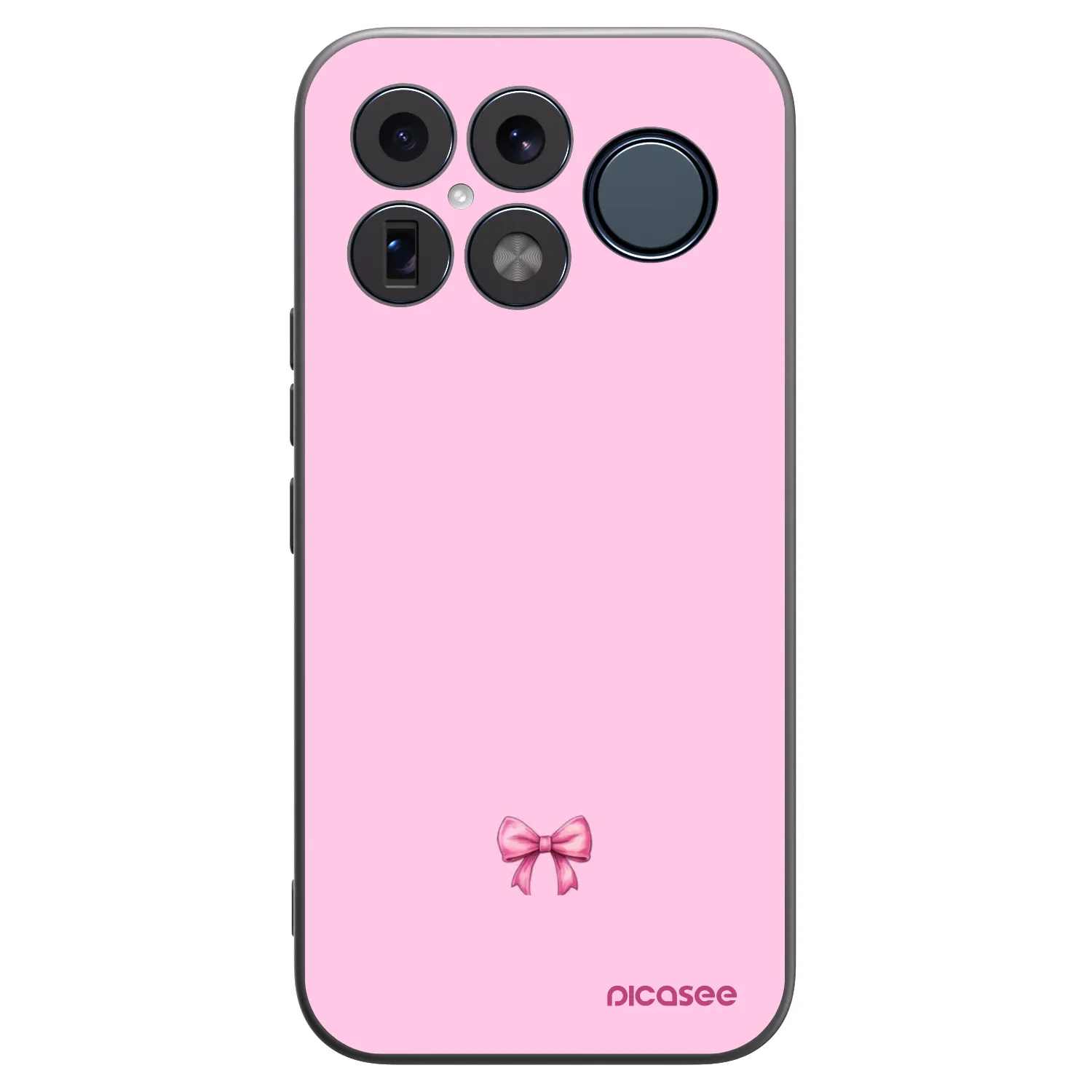 Picasee silikonový černý obal pro Xiaomi Poco F8 Ultra - Blush bow