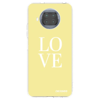 Picasee silikonový průhledný obal pro Xiaomi Mi 10T Lite - Love