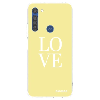 Obal pro Motorola Moto G8 - Love