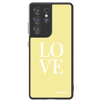 Picasee ULTIMATE CASE pro Samsung Galaxy S21 Ultra 5G G998B - Love