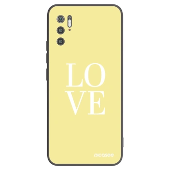 Picasee silikonový černý obal pro Xiaomi Poco M3 Pro 5G - Love