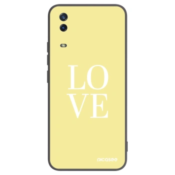 Picasee silikonový černý obal pro Vivo Y11s - Love