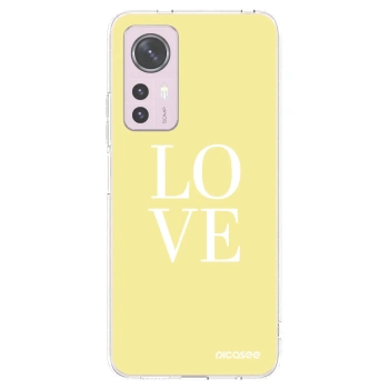 Picasee silikonový průhledný obal pro Xiaomi 12 - Love