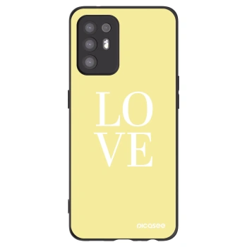 Picasee silikonový černý obal pro OPPO A94 5G - Love