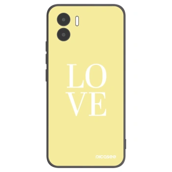 Picasee silikonový černý obal pro Xiaomi Redmi A1 - Love