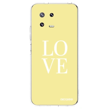 Picasee silikonový průhledný obal pro Xiaomi 13 Pro - Love
