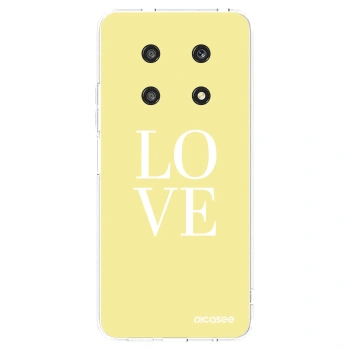 Picasee silikonový průhledný obal pro Honor Magic4 Lite 5G - Love