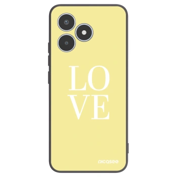 Picasee silikonový černý obal pro Realme C53 - Love