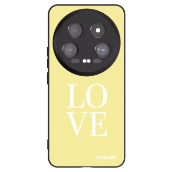 Picasee silikonový černý obal pro Xiaomi 14 Ultra - Love