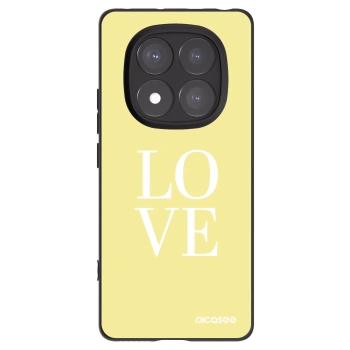 Picasee silikonový černý obal pro Xiaomi Redmi Note 14 Pro+ 5G - Love