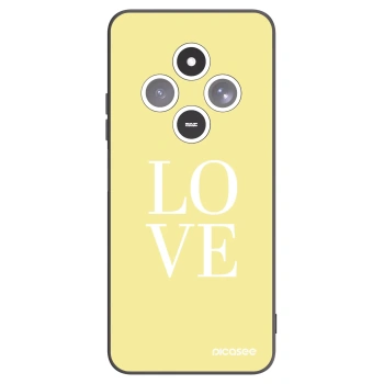 Picasee silikonový černý obal pro Xiaomi Redmi 14C - Love