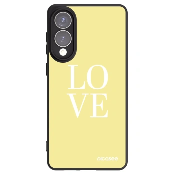 Picasee silikonový černý obal pro Samsung Galaxy S25 Edge 5G - Love