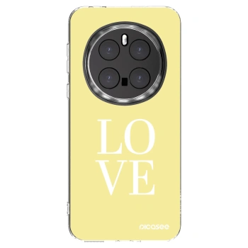 Picasee silikonový průhledný obal pro Honor Magic7 Pro 5G - Love