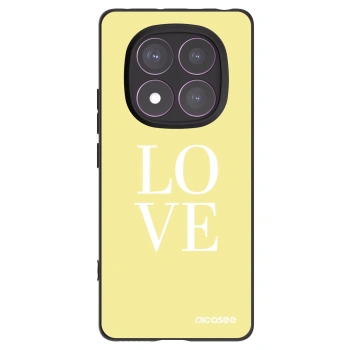 Picasee silikonový černý obal pro Xiaomi Redmi Note 14 Pro 4G - Love