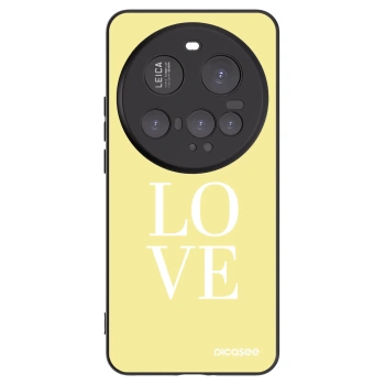 Picasee silikonový černý obal pro Xiaomi 15 Ultra - Love