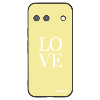 Picasee silikonový černý obal pro Google Pixel 9 - Love