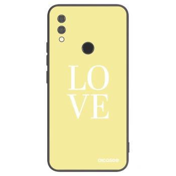 Picasee silikonový černý obal pro Xiaomi Redmi Note 7 - Love