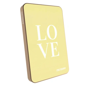 Powerbanka s MagSafe 5 000 mAh Zlatá - Love