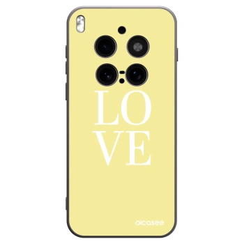 Picasee silikonový černý obal pro Vivo X300 Pro - Love