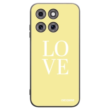 Picasee silikonový černý obal pro Motorola Moto G77 - Love