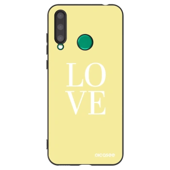 Picasee silikonový černý obal pro Honor 20 Lite - Love