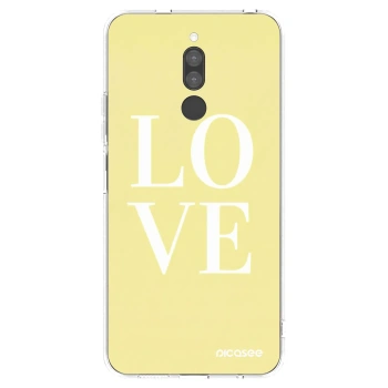 Picasee silikonový průhledný obal pro Xiaomi Redmi 8 - Love