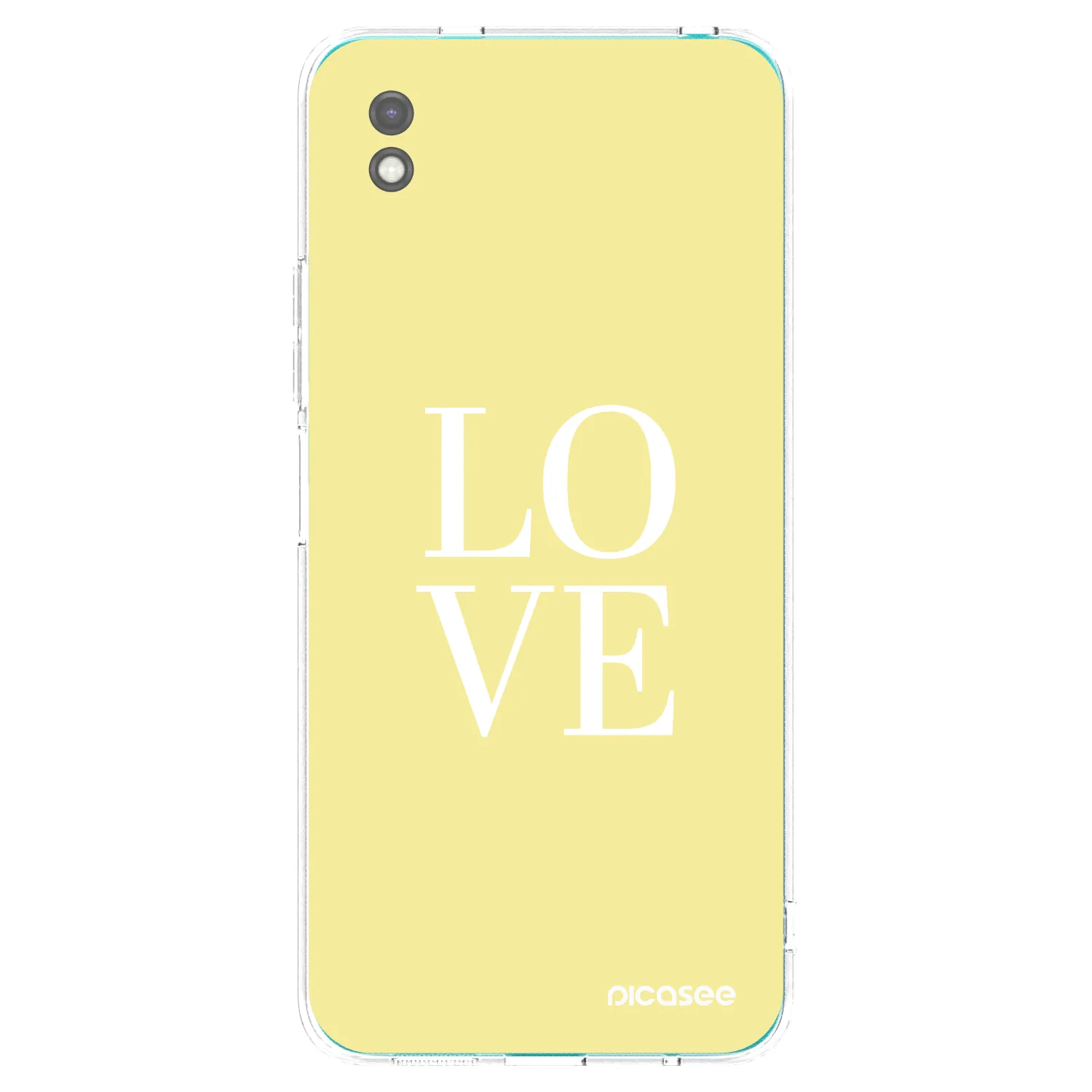 Picasee silikonový černý obal pro Xiaomi Redmi 9A - Love