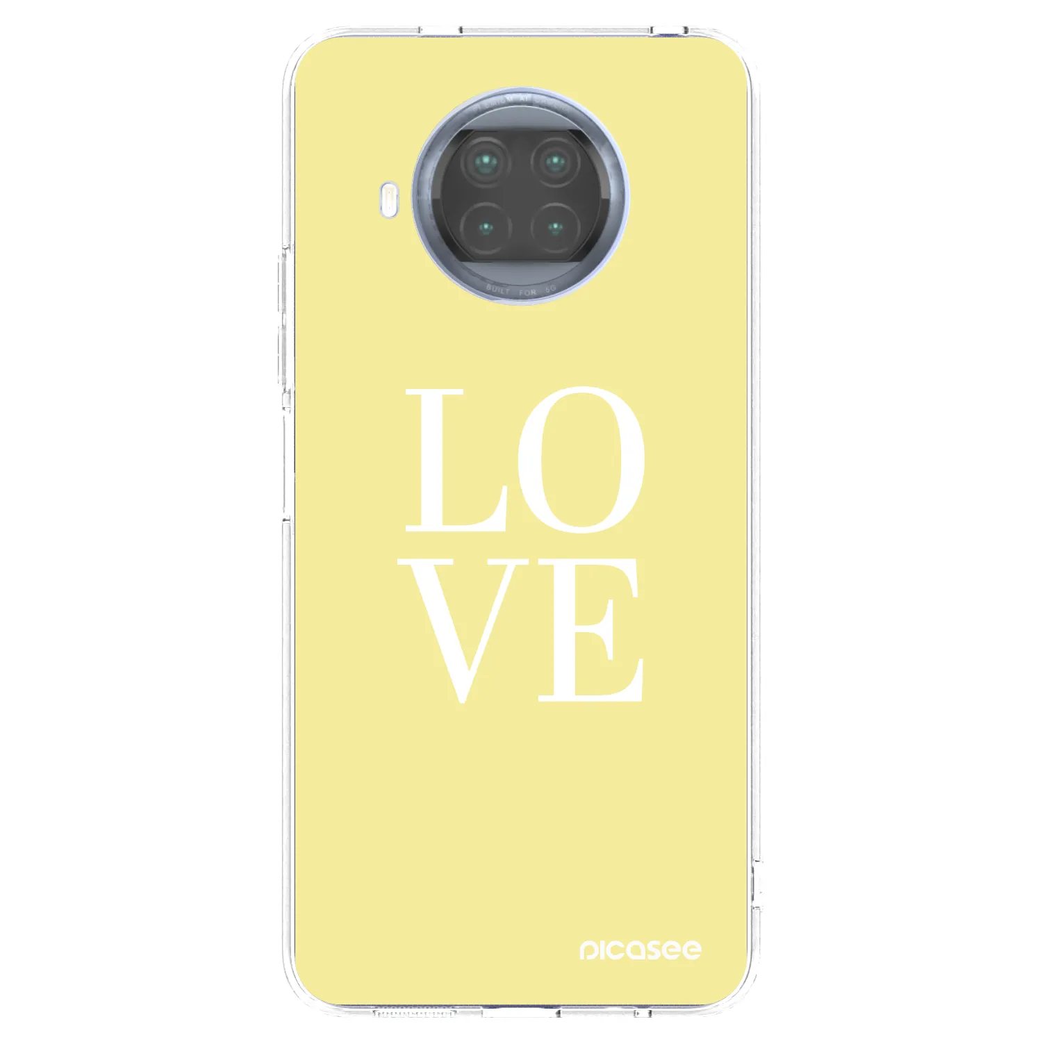 Picasee silikonový průhledný obal pro Xiaomi Mi 10T Lite - Love