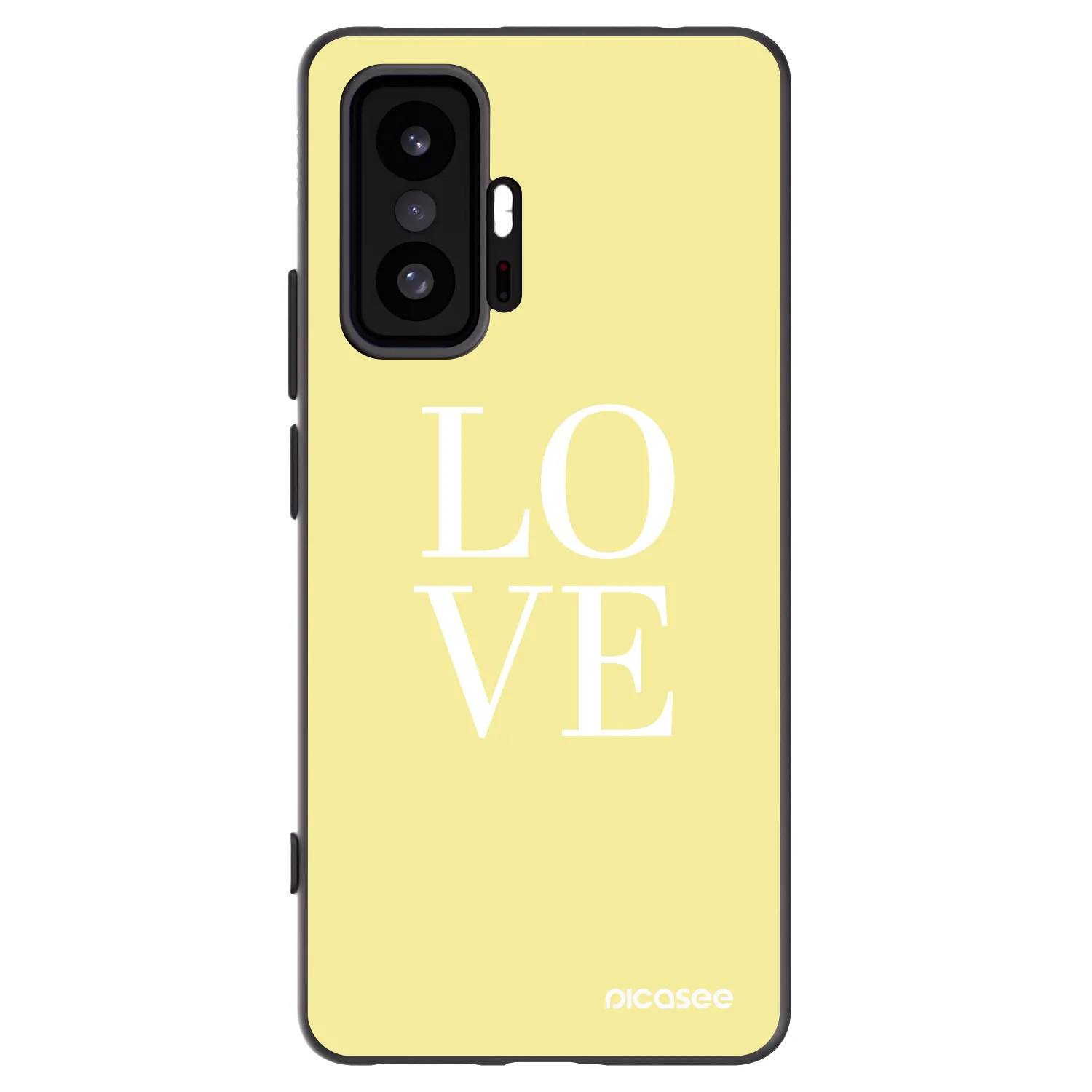Picasee silikonový černý obal pro Xiaomi 11T Pro - Love