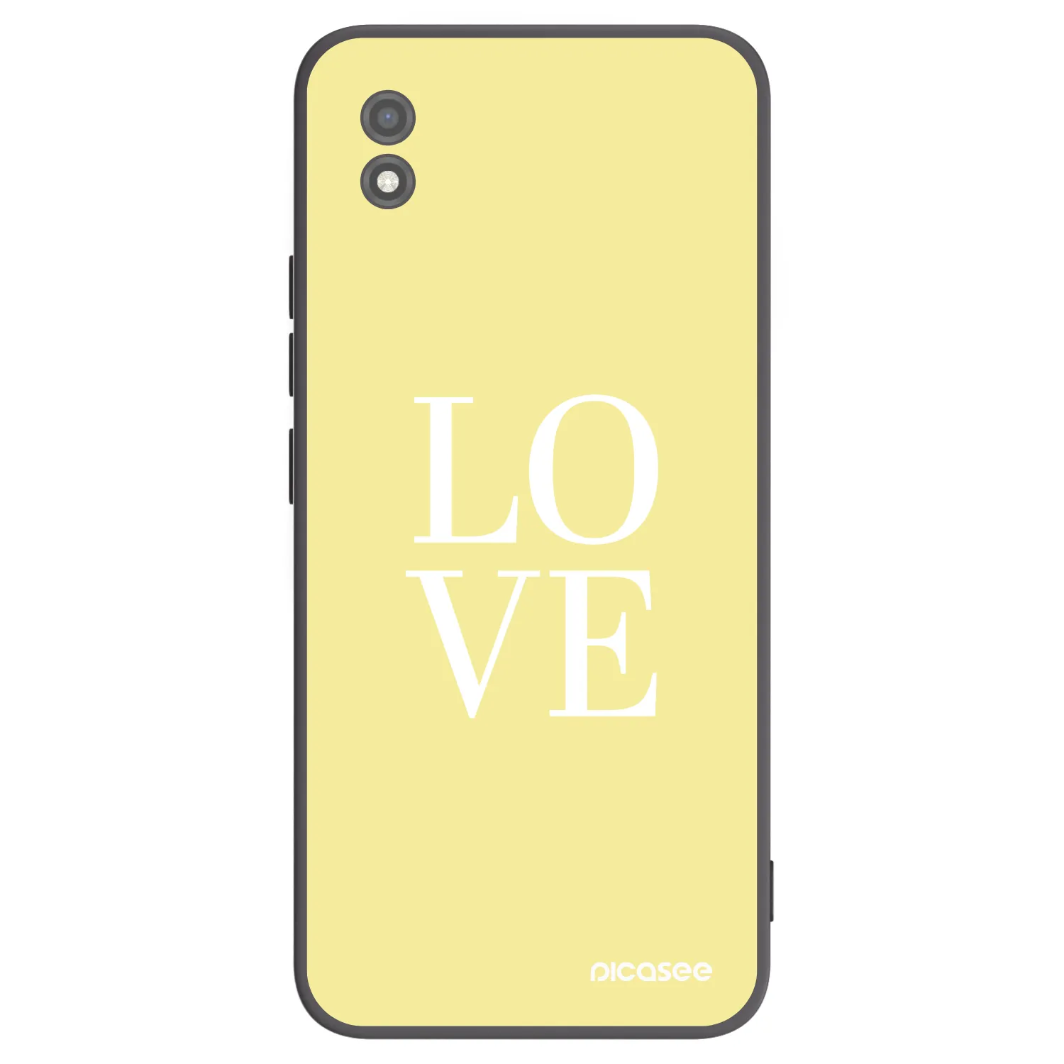 Picasee silikonový černý obal pro Realme C11 (2021) - Love