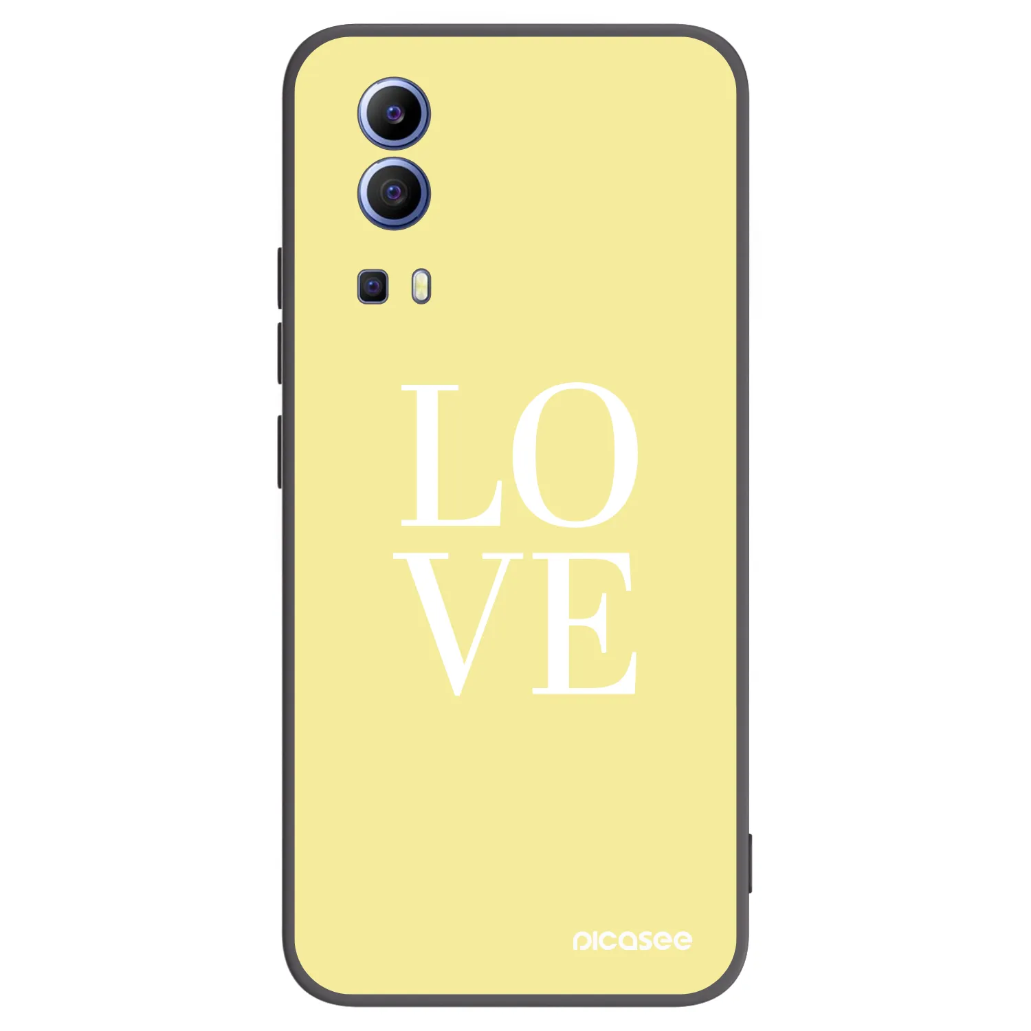 Picasee silikonový černý obal pro Vivo Y52 5G - Love