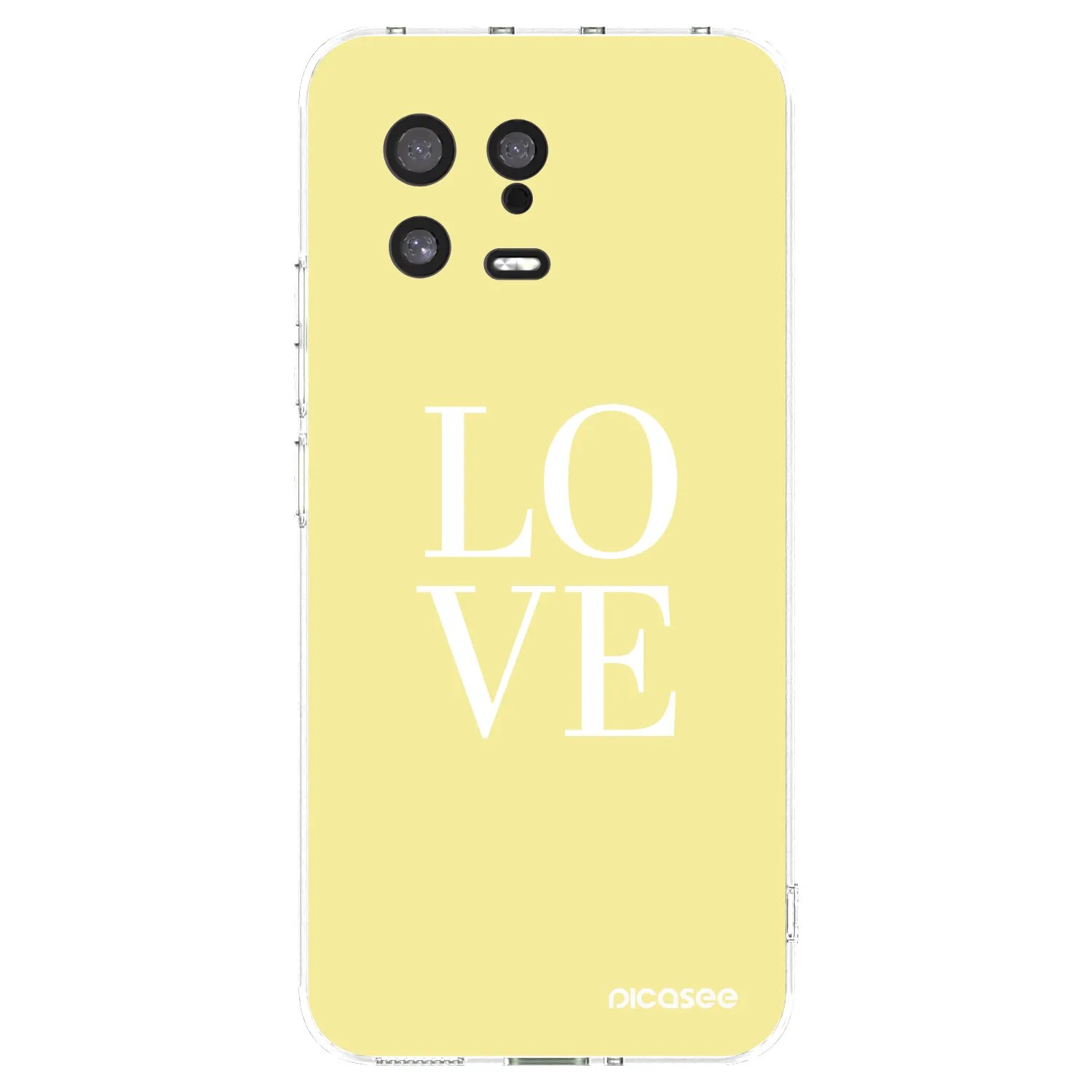 Picasee silikonový průhledný obal pro Xiaomi 13 - Love