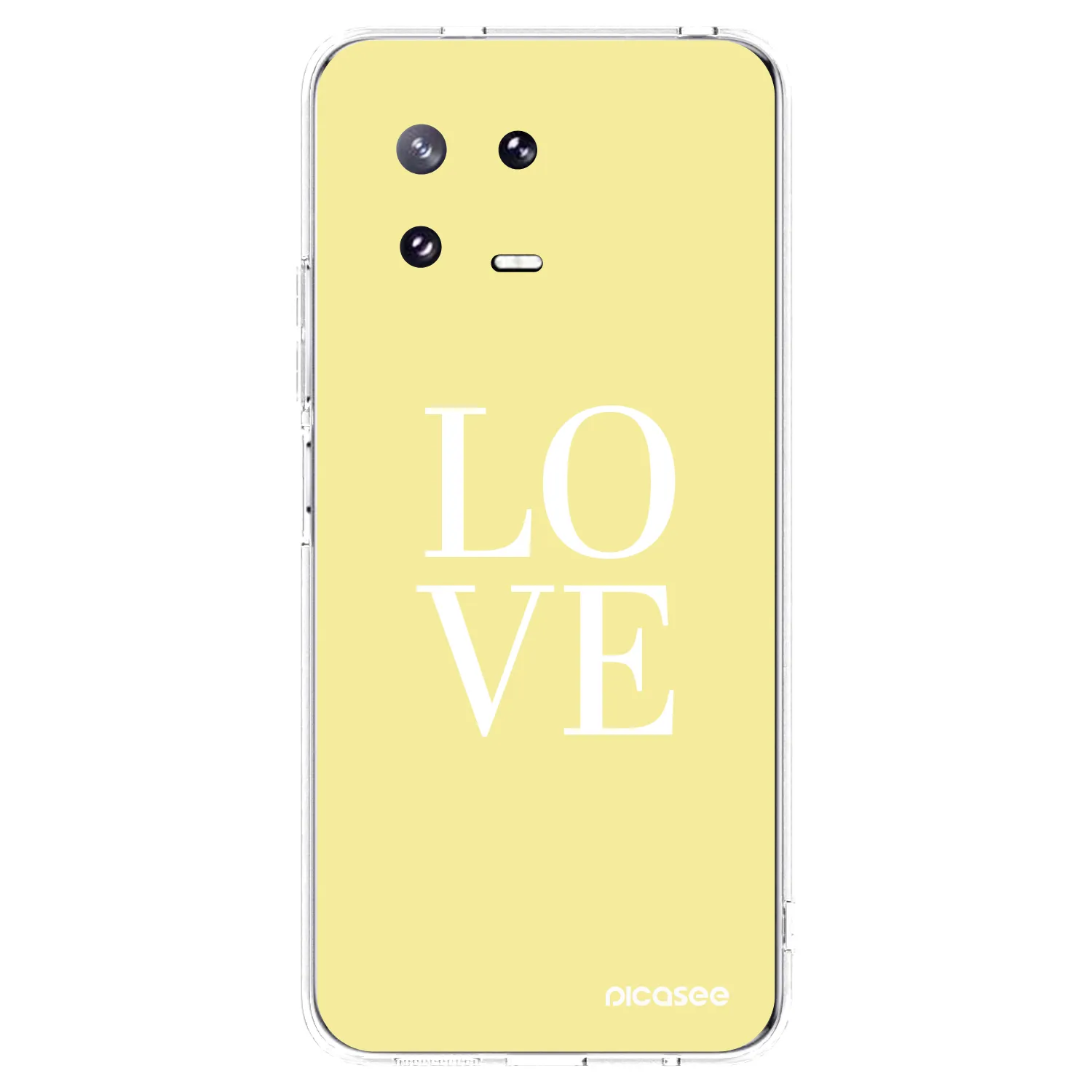 Picasee silikonový průhledný obal pro Xiaomi 13 Pro - Love