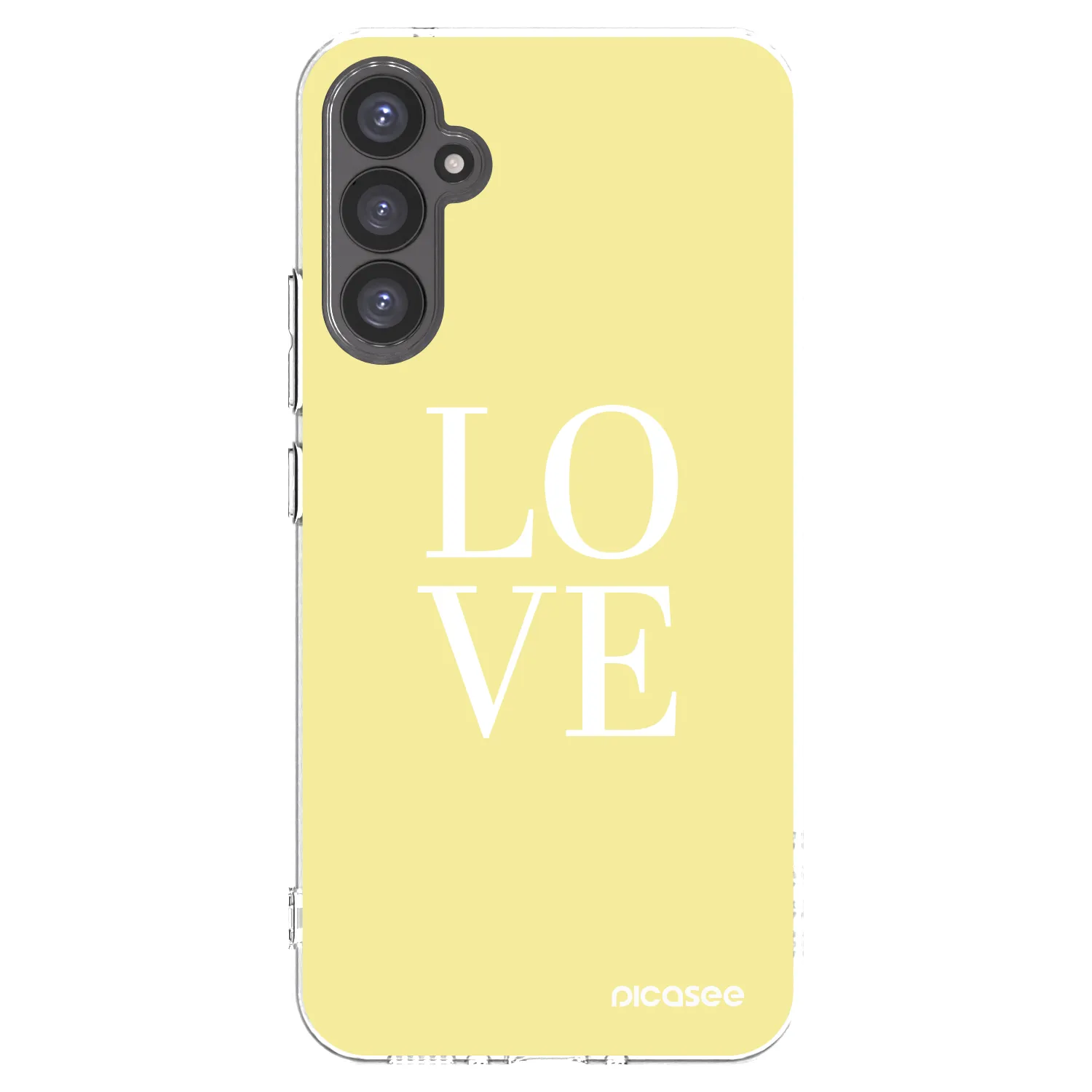 Picasee silikonový průhledný obal pro Samsung Galaxy A34 5G A346B - Love