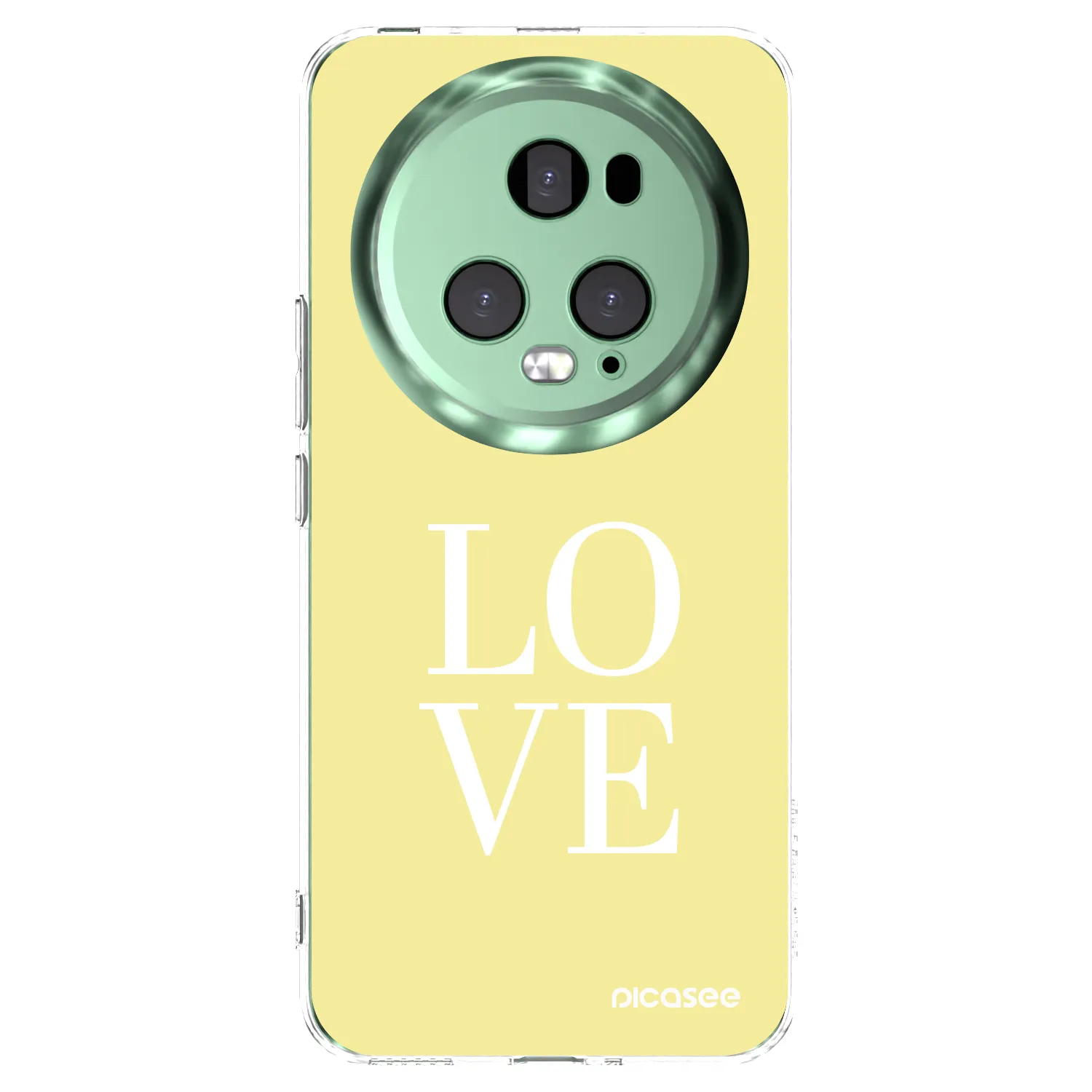 Picasee silikonový průhledný obal pro Honor Magic5 Pro - Love