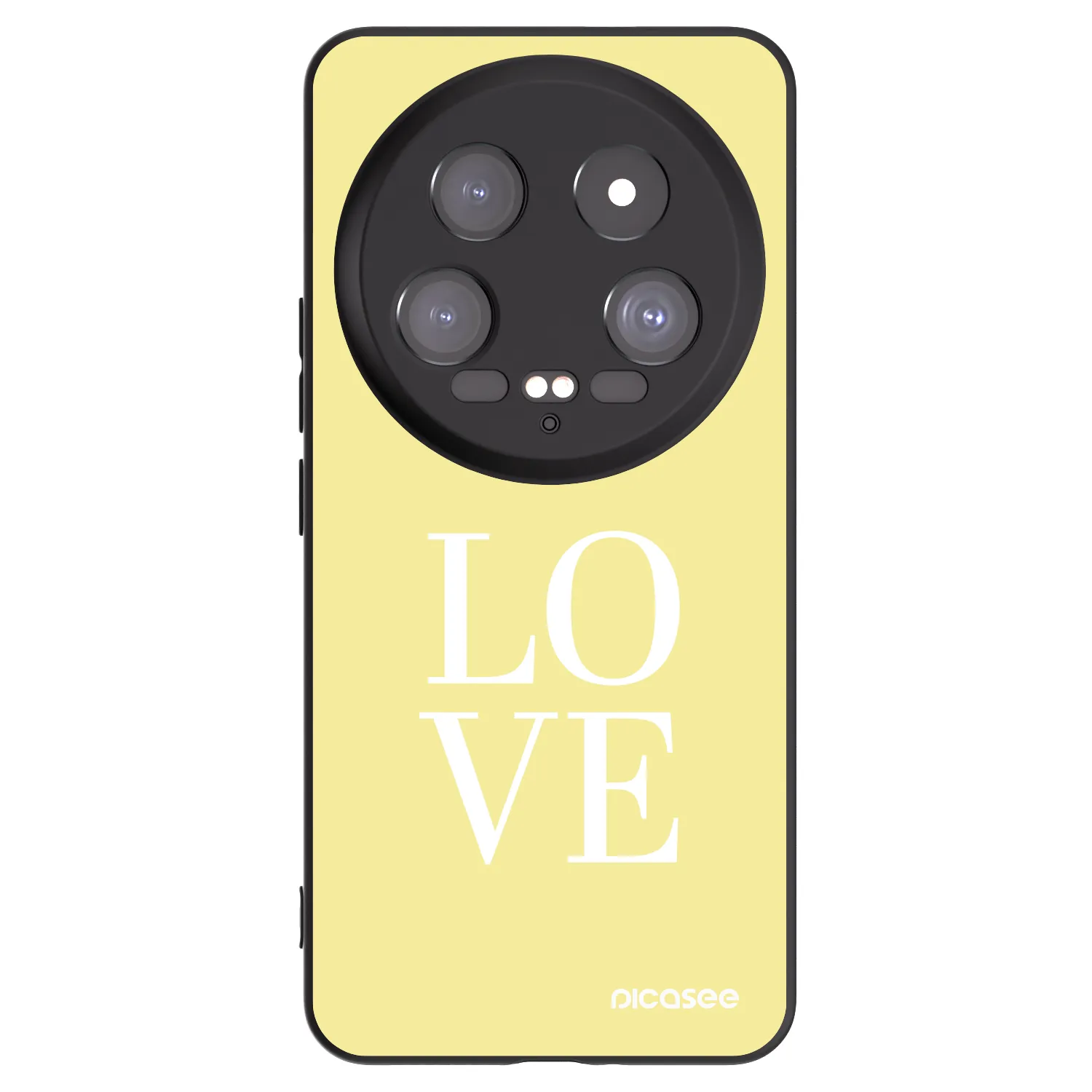 Picasee silikonový černý obal pro Xiaomi 14 Ultra - Love