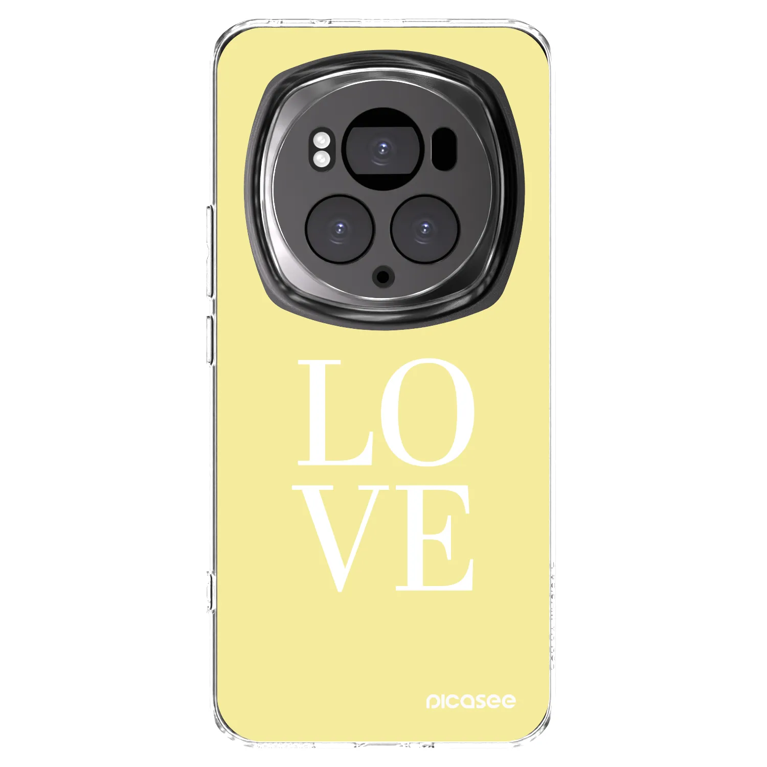 Picasee silikonový průhledný obal pro Honor Magic6 Pro - Love