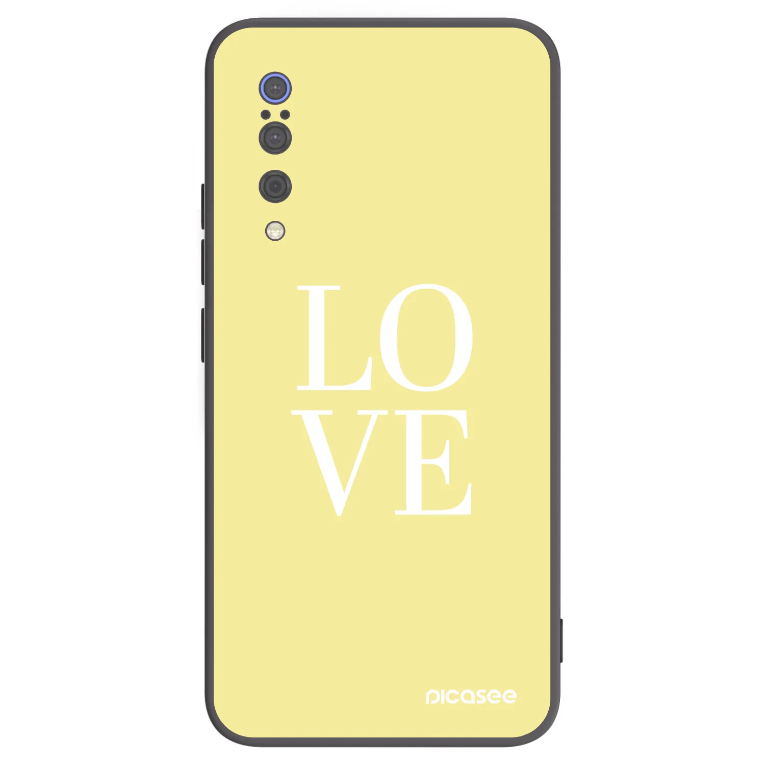 Picasee silikonový černý obal pro Xiaomi Mi 9 - Love