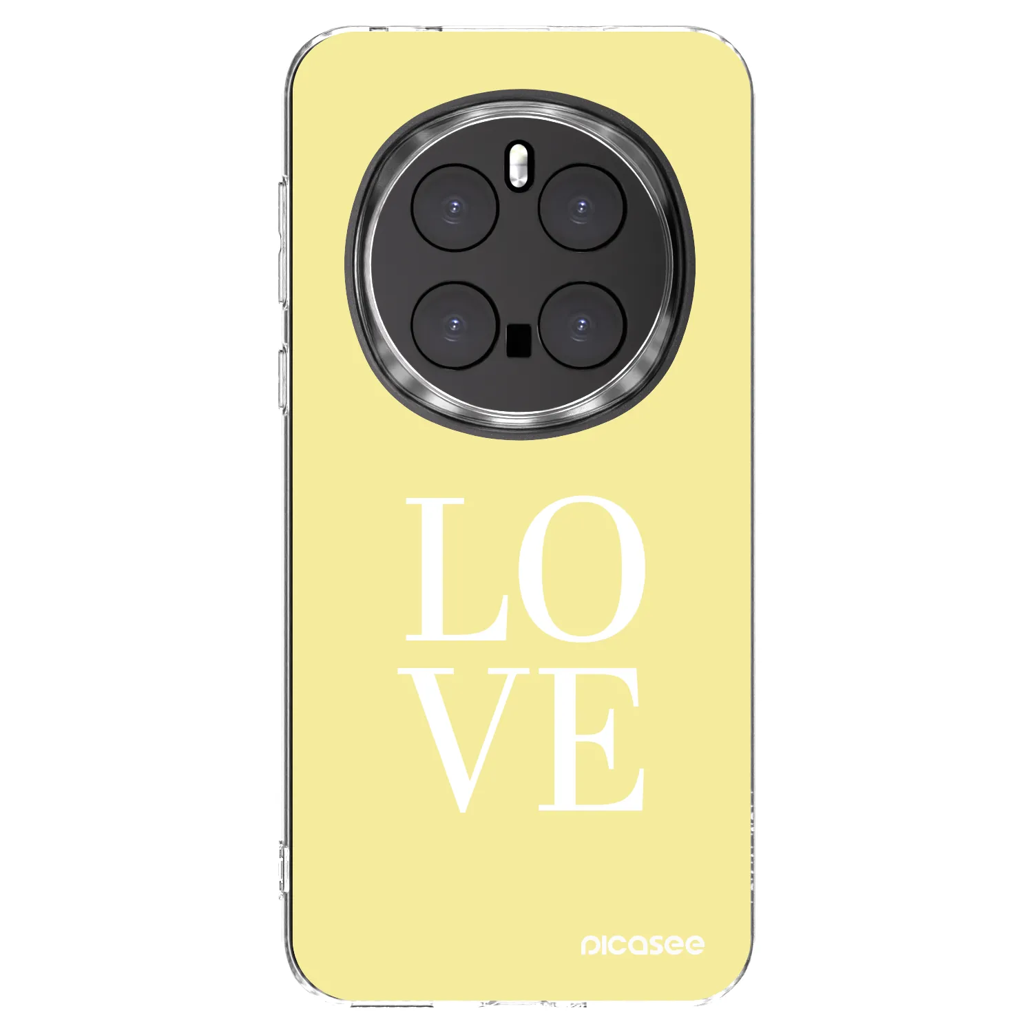 Picasee silikonový průhledný obal pro Honor Magic7 Pro 5G - Love