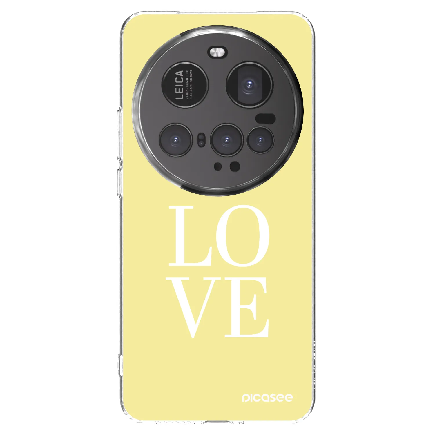 Picasee silikonový průhledný obal pro Xiaomi 15 Ultra - Love